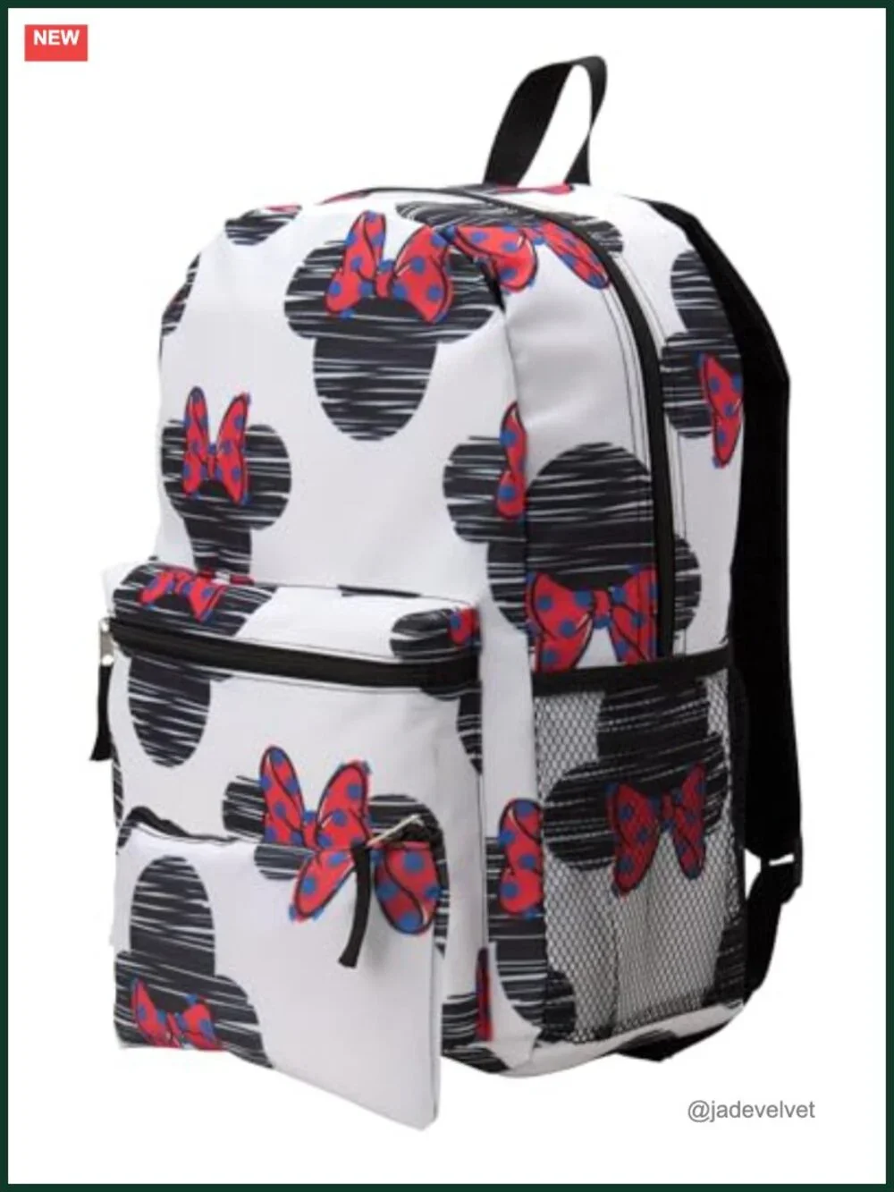 Disney Minnie Mouse Kids Backpack with Pen Case, 16